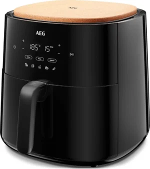 AEG Heissluftfritteuse AAF7B 7000 / Fassungsvermögen: 6,8 l AAF7B Schwarz,