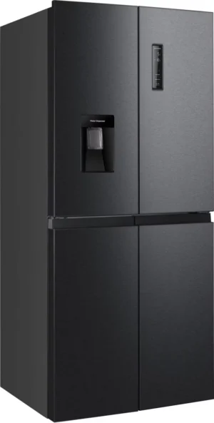 Hanseatic Side by side HCDB18080DWDI Multi Door, NoFrost, Wasserspender, Display, Türalarm, Nutzinhalt: 419 Liter, EEK: D (A-G)