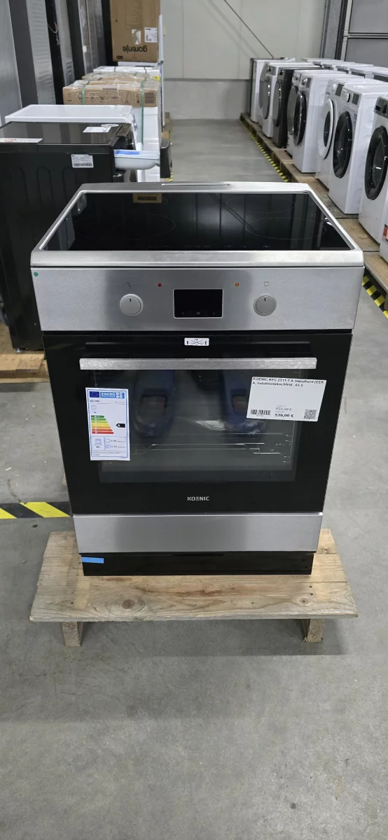 KOENIC KFC 2311-1 A Standherd (EEK A, Induktionskochfeld , 65 l) – Bild 3